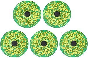 TOSUNY 5 Stück Handy Signalverstärker, Handy Signalantennen Booster Aufkleber, Smartphone Signalverstärkungsaufkleber, Signalempfangsverstärker für Outdoor Camping