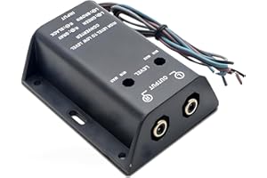 Sound-way Interface adapteur convertisseur autoradio Haut-Parleur vers RCA