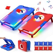 Ensemble de Planches à Lancer de Sacs de Sable – Ensemble de Planches à Cornhole pour l'extérieur | Jeu de société interactif Parent-Enfant avec Sacs de Sable pour la Famille Ensemble de Planches à Lancer de Sacs de Sable – Ensemble de Planches à Cornhole pour l'extérieur | Jeu de société interactif Parent-Enfant avec Sacs de Sable pour la Famille
