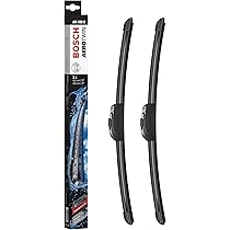 Bosch Aerotwin A108S - Set Tergicristalli Flat Anteriori, Lunghezza 550mm E 500mm - Tecnologia Power Protection Plus, Spoiler Aerodinamico, Installazione Facile