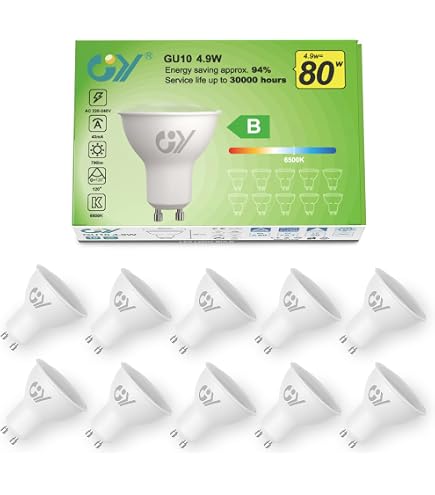 SYLVANIA RefLED ES50 425lm V3 GU10 830 36° Dimmable - 6,5W - Eq 60W halogène - 0027451
