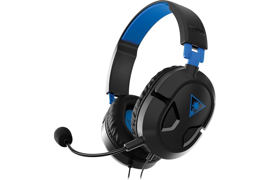 Turtle Beach Recon 50P Headset Wired Gaming Headset - PS5, PS4, Xbox Series X or S, Xbox One and PC
