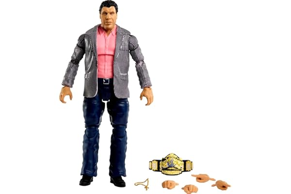 Mattel WWE Figurine Articulée André Le Géant De La Collection Élite Avec Accessoires, À Collectionner, Jouet Enfant, Dès 3 Ans, HKN79
