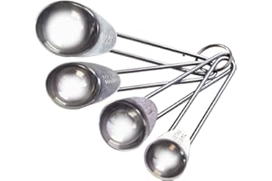 Mason Cash Messlöffel, Edelstahl, silberfarben, 4 Stück