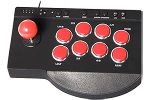 SUBSONIC - Joystick Arcade compatibile con PS4, Xbox Serie X/S, Xbox One, PC, PS3