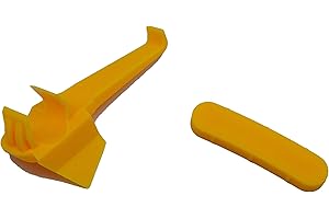 EWANDOR Tire Changer Plastic Insert, Tire Machine Guard, Wheel Rim Edge Protector for Mount Duck Head, Nylon Tyre Demount Fitting Head Part, 6 Front (Upper) + 6 Rear (Lower) Insert Kit/Pack, 1 Pack, 01YKL