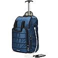 Assembly Laptop Backpack Trolley with Wheels -15.6 Laptop Roller Case for Office Travel | One Day Travel Backpack with Wheels for Men & Women- 35 Liters