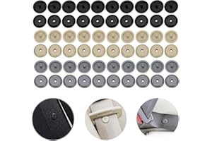 SHULLIN 30 Paare Sicherheitsgurt Stopper Universal Sicherheitsgurt Gurt Knopf Kunststoff Gurtstopper Sicherheitsgurt Stoppknopf Gurtstopper Sicherheitsgurt aus Hartplastik Gurt Knopf für Autogurte