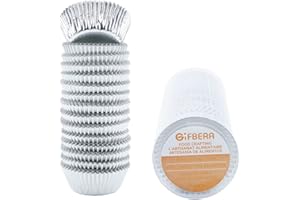 Gifbera Foil Mini Cupcake Liners/Tazze da forno, 300-Count