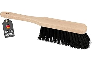 ‎LANTELME Lantelme Holz Handfeger 30 cm mit Kunststoffborsten | Kehrbesen mit robusten Kunsthaar Borsten | Besen Ideal für Ecken Kanten für Zimmer Werkstatt Haushalt Auto | Handbesen Langlebig und präzise