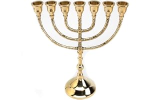 Native Spirit Menora candelabro o lámpara de Siete Brazos