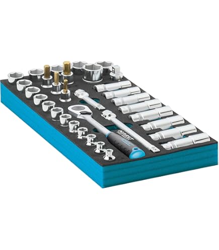 INSERTO HAZET 880Z-18 Per CHIAVE BUSOLA | Doppio Esagono 10mm | Attacco Quadro 3/8" | Qualit&agrave; Germania