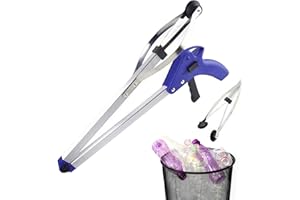 Stronrive ramassage - Pince à Griffes en Alliage d'aluminium pour Personnes âgées - Out d'aià la mobilité pour Aider Les Personnes âgées à ramasser des Objets sur Le lit au Sol