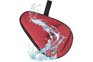HunicandIU Table Tennis Paddle Cover, Table Tennis Paddle Case, Racket Storage Bag Paddle Case, Portable Racket Case, Storage Organiser with Ball Bag, Protective Holder, Table Tennis Accessories