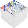 Westcott Note Block White 700 Sheets | memo Block glued with 9 x 9 cm Sheets in White | FSC-Certified Paper 80g/m² | E-733182 00