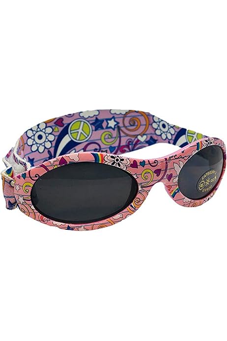Crema Solare 50 Occhiali Da Sole Kiddus Per Bambine 0-2 Anni