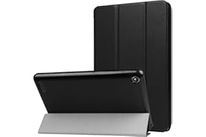LOBWERK Case for New Amazon Fire 7 2017 ULTRA SLIM WITH STAND AND WAKE & SLEEP FUNCTION