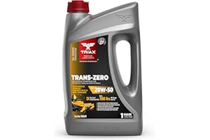 TRIAX Trans Zero 20W-50 Olio completamente sintetico per trasmissioni idrostatiche - Per trattorini rasaerba a raggio zero e ride-on (1 galone/3.785 ltr.)