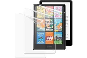 MoKo 3 Pack Screen Protector for 7" Kindle Paperwhite 12th Generation 2024 & Kindle Colorsoft Signature Edition,for Boox Go 7,Kobo Libra-Anti Glare Premium PET Protective Film Matte Screen Protector