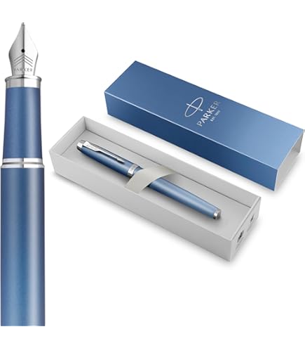 Parker IM Writing Rituals Rollerbalpen, Turquoise afwerking met kleurverloop, Gouden detail, fijne punt, Zwarte inkt, met Geschenkdoos