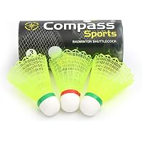 COMPASS SPORTS Pack of 3 Piece Plastic Shuttle Box
