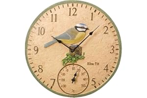 ALTUNA Smart Solar 5064003 - Reloj de pared, Azul