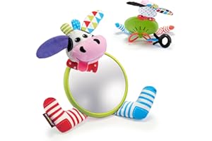Yookidoo - Juguete Bebé Espejo con Peluche Diseño Vaca - 40144