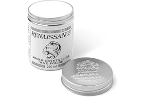 RENAISSANCE Wood Wax and Polish - 200ml Clear Wax for Furniture, Oak Wood, and Antique Restoration - Wood Care and Restoration