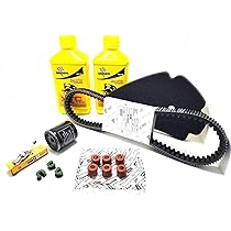 Kit Tagliando SH 300 2007-2018 - Olio Bardahl 10W40, Filtri, Candela NGK, Cinghia Mitsuboshi - Foto 3