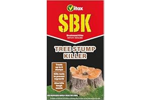 ZENON Vitax SBK Brushwood Killer 250ml Concentrate – Glyphosate-Free Solution for Treating Tough Weeds, Brambles, Thistles, Tree Stumps, and Hardwood Saplings | Prevents Regrowth