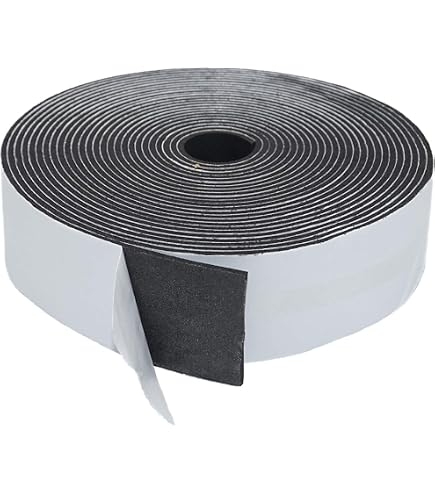High Density Foam Tape Waterproof Sealing Strip CR Strips Neoprene Single-Sided Adhesive EVA Seal 2in X 1/4in X 13Ft: Heating & Cooling High Density Foam Tape Waterproof Sealing Strip CR Strips Neoprene Single-Sided Adhesive EVA Seal 2in X 1/4in X 13Ft: Heating & Cooling