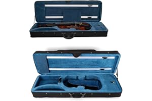 SHIOUCY 4/4 Geige Koffer Violine Case Geigenkasten Violinenkoffer mit Rucksackriemen