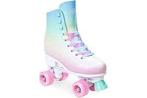 Raven – Pattini a rotelle per bambini, ragazze, adulti, bambini – Pattini a rot elle – In linea – Freno in PVC resistente – Ruote in gomma