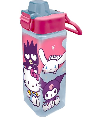 Botella De Aluminio Para Niños - 400ml Con Diseño De Kuromi, Libre De BPA, Ideal Para Cole O Excursiones
