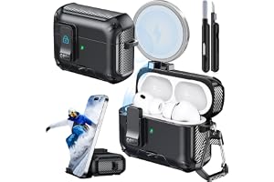 Joremx Magnetiskt Fodral med Telefonstativ (för AirPods Pro 3
