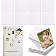 Delsen 16 Aimants De Réfrigérateur Vierges Pour Sublimation 6.5x6.5cm - Blanks Magnétiques Personnalisables