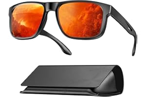 YOZISS Polarisiert Sonnenbrillen für Herren,UV400 Schutz Sportbrillen für Herren Damen,Ultraleicht Sport Sonnenbrillen für Outdoor,Autofahren,Bootfahren,Angeln,Golf