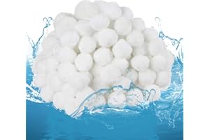 Aoligei Filter Balls 500g ersetzen 18 kg Filtersand, Filterbälle für Pool Sandfilter, Poolpumpe, Schwimmbad, Filterpumpe, Aquarium Sandfilter