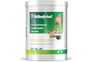 Röhnfried Immunbooster für Brieftauben, bindet Pilzgifte mit Mykotoxin, Funktionelle Spurenelemente wie Kupfer und Zink, mit prebiotischen Bestandteilen (500 g)