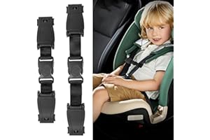 VYZUTR Abschnallschutz Kindersitz 2 Stück Gurtsicherung Kindersitz Autositz Brustgurt Clip Kindersicherheitsgurt Schnalle Gurt für Autositze Kinderwagen Kinderhochstühle Fahrradsitze