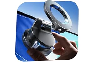 LISEN für Magsafe Autohalterung - [24X Magnets & Vakuum Saugnapf] Handyhalterung Auto Magsafe, Dusche Wand Mag Safehalterung, Auto Zubehör für iPhone 17 Pro Max Air, Mercedes, BMW, Audi, VW, Opel usw