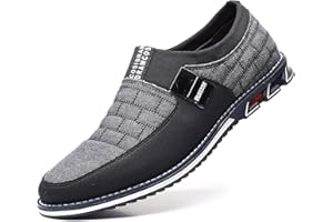 COSIDRAM Mens Loafers Casual Sneakers Comfort Fashion Driving Walking Moccasins Flat Shoes Business Dress Office
