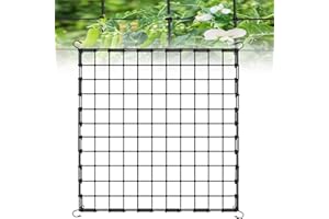 Coffee Life Plus® Rete Scrog per Piante - Tenda Supporto Elastico 40/60/90/120CM, 4 Ganci (120x120cm)