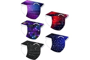 DEAAMYGLINE 50 Stück Mundschutz Kinder Einweg 3-lagig mit Motiv Bunt Mund-Nasen-Schutz Cartoon Druck Atmungsaktiv Mund-Tuch Bandana Halstuch Schals für Mädchen Jungen