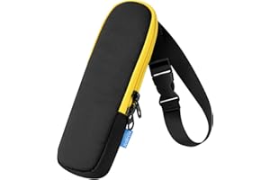 Xxerciz Soft Carrying Case for Work Sharp Guided Field Sharpener, Portable Sharpener Storage Bag with Handle, Protective Travel Case Replacement for Sharpener, Large, Black, XX30D