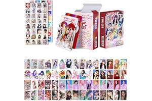 SCISSH 124 mini cartoline da collezione EN- SK IVE GIDLE TWICE, 60 cartoline e 64 adesivi (TWICE)