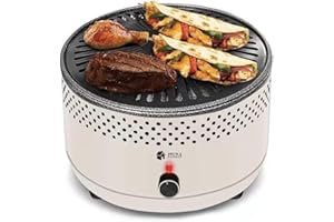 Smith & Barker Smokeless Eco Portable Charcoal BBQ Grill Picnic Camping Festival Garden