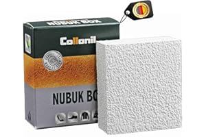 Collonil Nubuk Box Classic – Wildlederradierer zur Trockenreinigung von Nubuk & Velours – Veloursleder Radierer, Nubukleder Reiniger, Schuhradierer Wildleder – Lederpflege & Schuhpflege Box