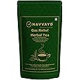 NAVVAYD Gas Relief Herbal Tea (100 Grams, 50 Cups), Delicious & Healthy Tea with Natural Ingredients