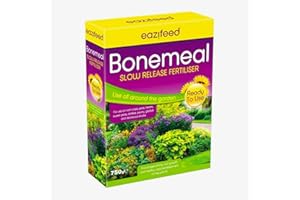 HICOLLECTIONS Doff Bone Meal Natural Slow Release Garden Fertiliser 1kg Box